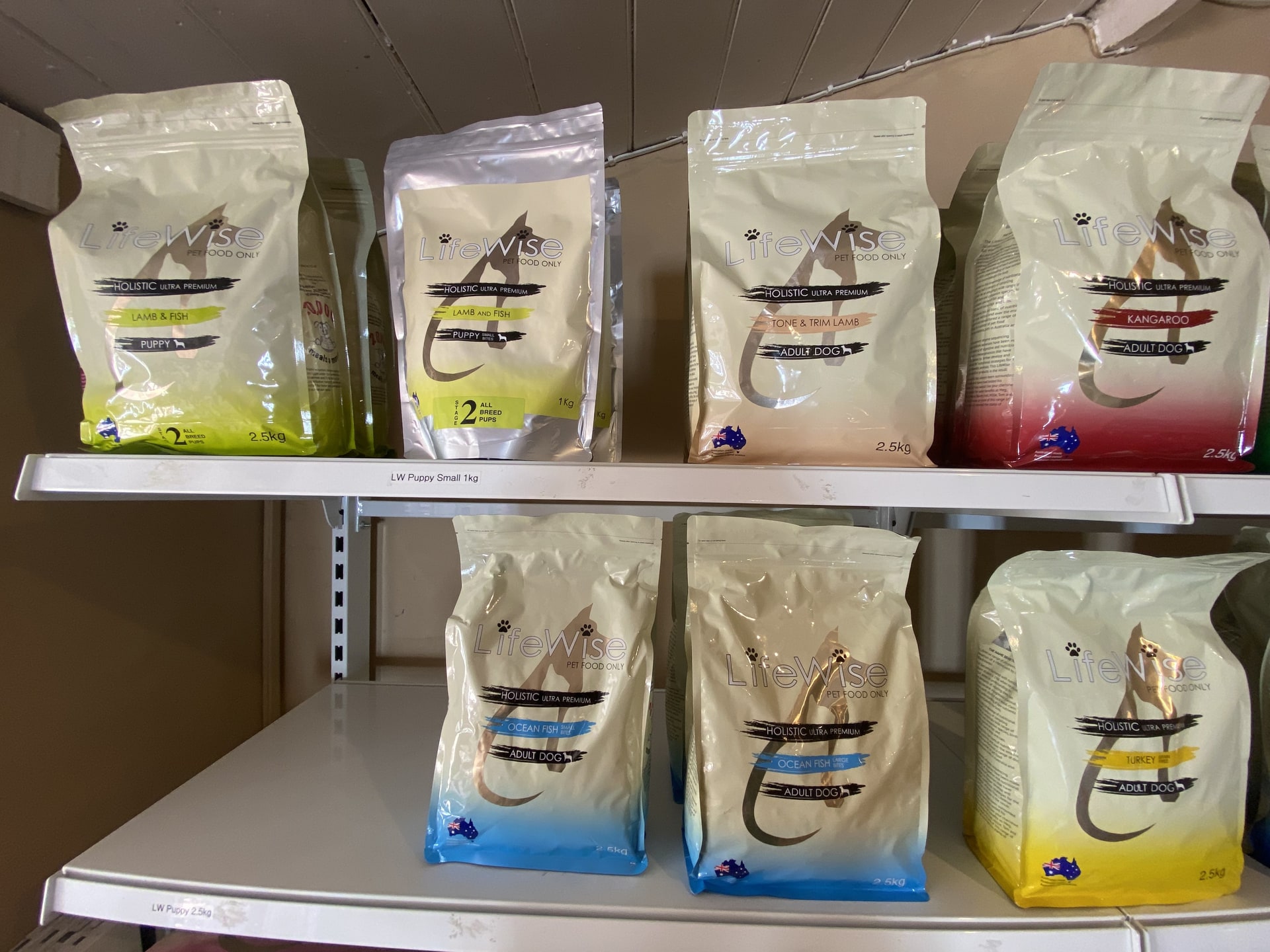 More natural treats on the shelves at For Pets Sake.