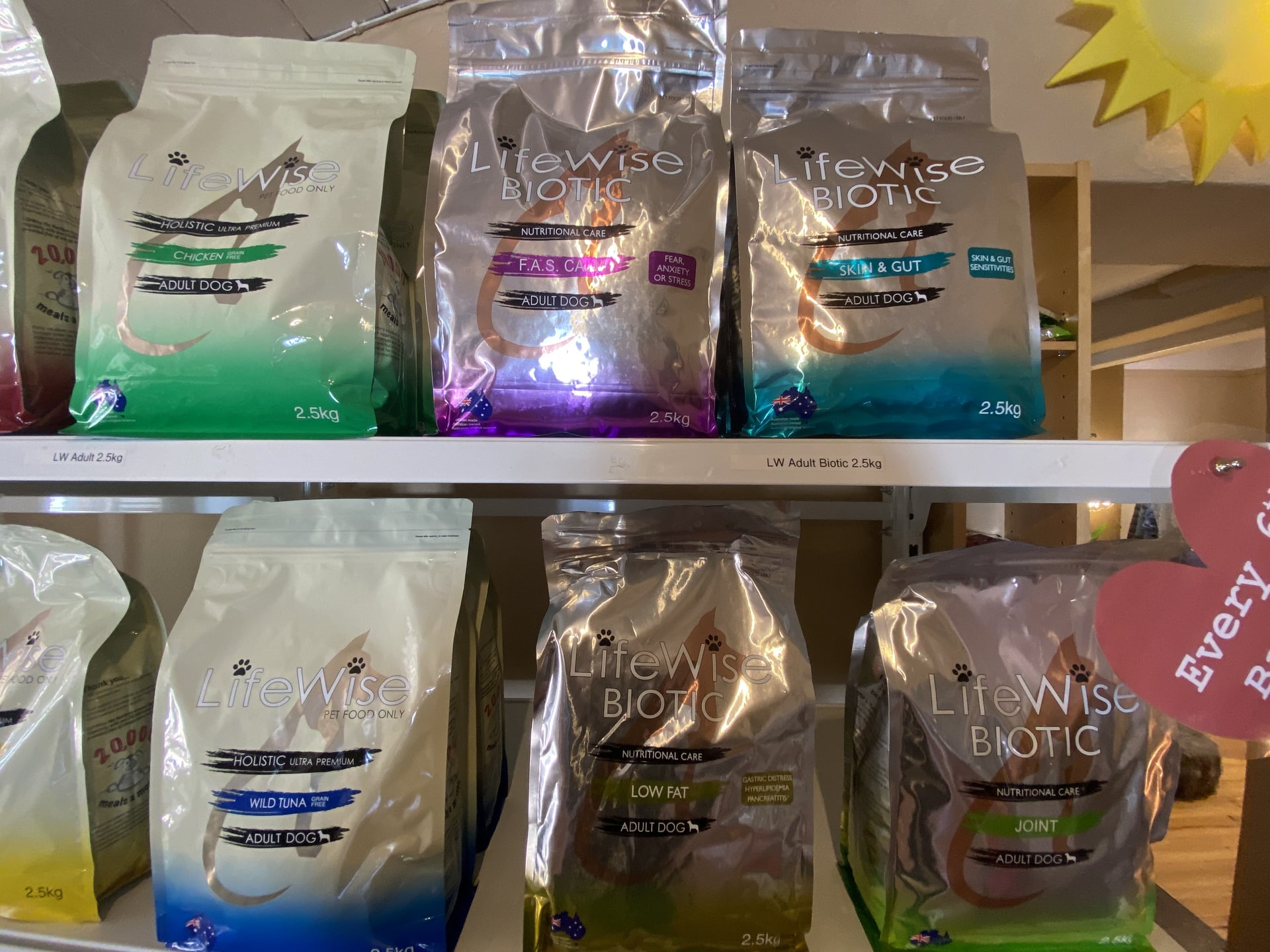 Natural treats in bulk bags and tubs at For Pets Sake.